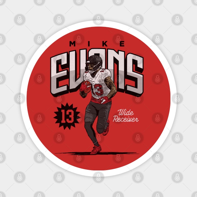 Mike Evans Tampa Bay Player Name Magnet by Chunta_Design